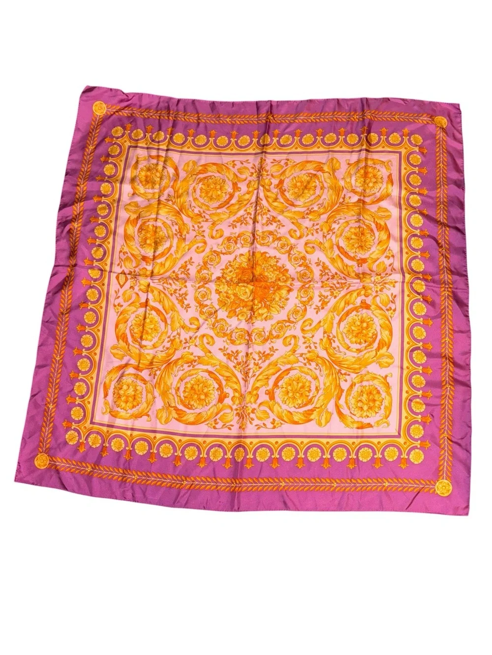 Versace silk scarf nwt